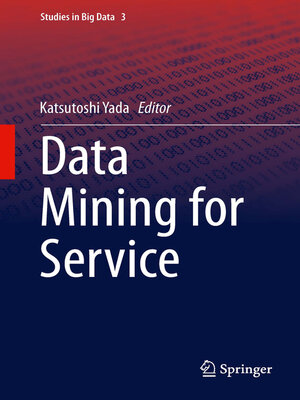 cover image of Data Mining for Service